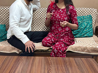 Stepsister Lost Her Pussy in a Dice Game