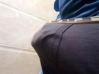 My long dick in underwear