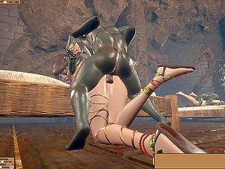 Goblin cave, hentai, porno game