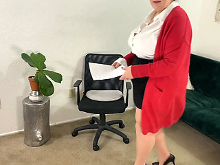 Pantyhose Obsessed Job Interview