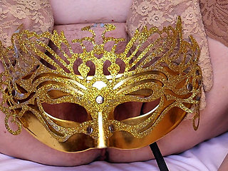 Busty granny fucks her hairy pussy with a plastic dildo