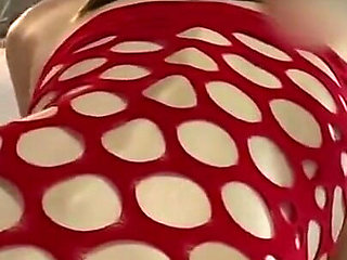 Personal Shoot, Ultra-slender Boutique Clerk Offers Intimate Devotion in Full View.