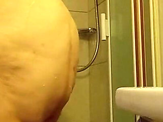 In the Shower - up Close with My Curvy Ass