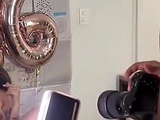 I Celebrate My Birthday and the Photographer Ends up Fucking Me