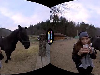 Nice red hair at home: Blowjob, Doggy  Cowgirl VR Porn