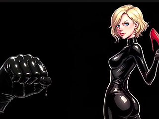 I Enjoy Breaking Her Ass with the Finger Dildo