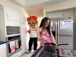 My PornDudeCasting Guest Stella Nash Licked Me Clean After I Came on Her Face