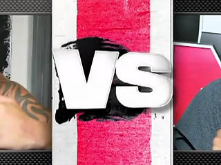 Small titted blonde teen gets facial in the ring