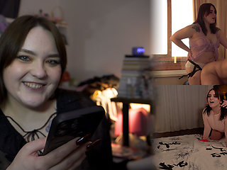 Porn Story - They Share a Cum-filled Kiss Together After a Sweet Pegging