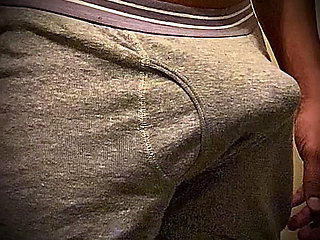 Dick Bulging, fighting for some air