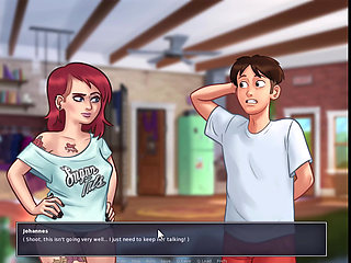 Summertime Saga: I've seen Grace's boobs and Eve's hot body