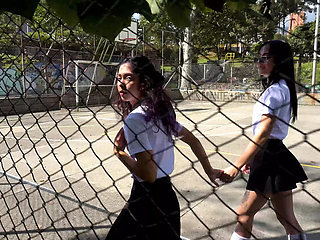 Hot Latina Alina Svetlana & Cindy Luna Skip Class for Wild Lesbian Sex - 4K HD