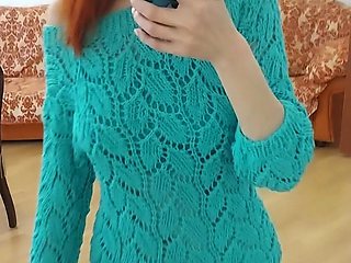 I Knitted Myself a Top and a Sweater, Bragging 2