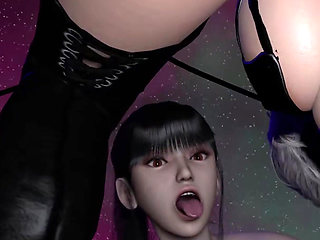 POV - Stellar Blade's Eve & Nier Automata's 2b - JAV Mocapped Sex Scene - Experimental Scene V3