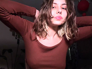 Teen cutie's debut porn casting ended with an orgasm. Should we take her