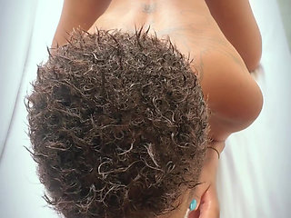 Tiny Ebony Petite Girl Loves to Hangout with Big Dick Boys
