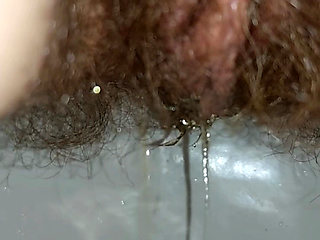 I'm Taking Close-ups of Myself Peeing in the Toilet