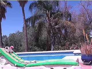 Judys - Hot Horny Milf Lynna Nilsson Gets Naughty By The Pool