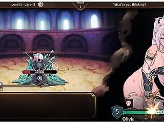 Arena Story Rouge And Princess Knight - I'm Horny And These Monsters Are Destroying My Armor