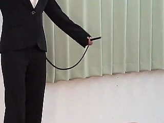 The Female Teacher Makes the Slaves Sit on a Triangular Wooden Surface and Trains Their Endurance