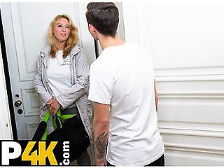 Tommy Gold - Milf Catches Guy In The Wc And Finds The Better Use Of Hid Cock