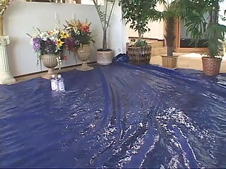 Cute little nympho wants oiled cock in her ass