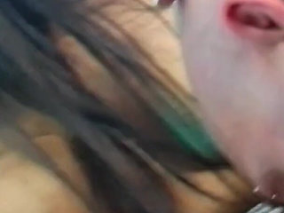 Sexy Ebony Big Tits MILF India Babe Sucks and Fucks at the Gloryhole