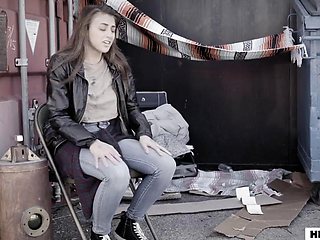 PURE TABOO Poor Homeless Girls Turned Into Lesbians For Cash - Gia Derza And Evelyn Claire