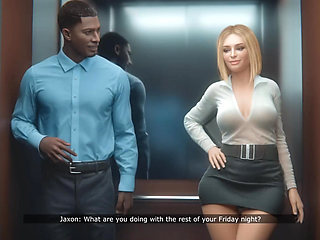 Stuck in an Elevator with My Boss's Wife