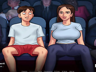 SummertimeSaga - Pussy Caressing at the Cinema