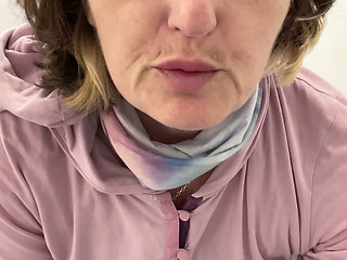 Starting to Strip on a Birthday Shopping Trip- Filming Fail