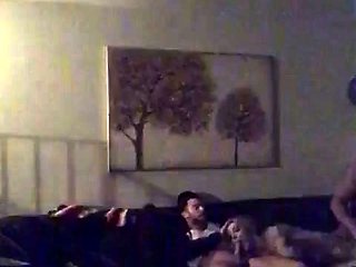 Big tit brunette MILF fucked by a big cock