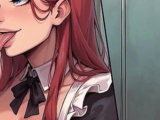 Shadows of Ambition: BBC Sloppy Juicy Deepthroat Blowjob by Maid in the Locker Room - Episode 6