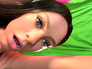 EXCLUSIVE Sex doll with Indian girl face blow job