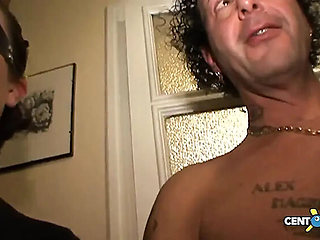 Brunette Teen Alex Magni Gives Freaky Blowjob & Doggystyle Ride in Threesome HD