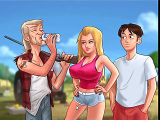 Summertime Saga - Jenny got pregnant - Diana gave me a handjob under the table - new science project is amazing FH