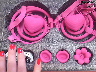 Vvd Vkini Unboxing and First Nipple Orgasm - Unlimited Orgasm