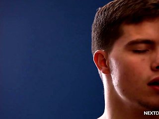 Going deep in the tight hole until he cums