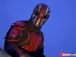 Luke Hardy's Heroic Passion Shines in XXX Parody Heat