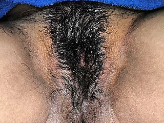 Waxing hairy vagina part 2
