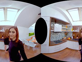 Thanksgiving Delight: Mina K And Gisha Forzas Holiday Anal Orgy