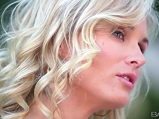 Babes - Blonde Laura Crystal Enjoys a Solo Masturbation Session Outdoors with Her Favorite Dildo