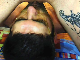 Wife Sits On My Face And Pisses In My Mouth - Extreme Squirting Orgasm & Femdom Humiliation