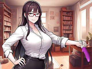 Spanish Anal Hentai JOI - Your private teacher punishes you for failing. Spanish voice.