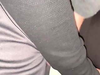 She Grabs a Stranger's Dick in Public
