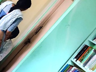 Indian Stepbrother Fucking his Hot Stepsister In College Library