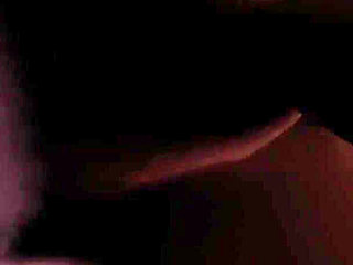 Beautiful Plum Girl Riding Dildo in the Dark