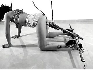 Subspace: Part 2/3 Sub Train - Neck Tie, Gag Ball, Anal Hook, Magic Wand Bondage On Her Knees