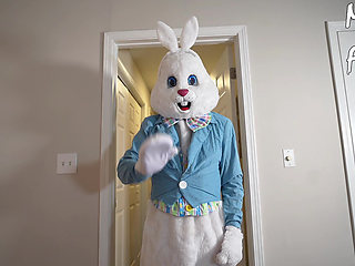 Easter Bunny Gave Me His Huge Dick In All My Holes