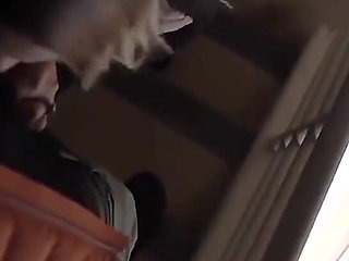 Couple Caught Fucking, Risky BJ and Creampie
